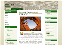 Joomla Boy Scout Slide Green Template - Click Image to Close